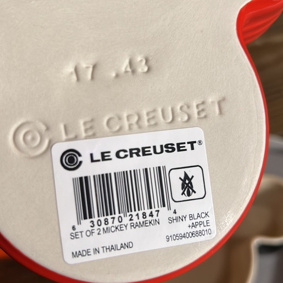 Le Creuset Dining Williams Sonoma Le Creuset Disney Mickey Mouse